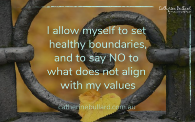 Set Healthy Boundaries