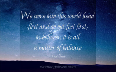 Health: A Matter Of Balance