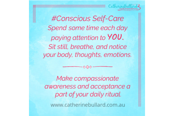 conscious self care