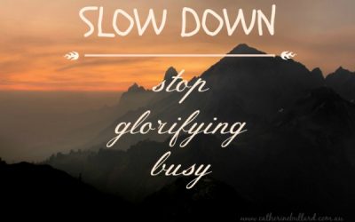 Slow Down