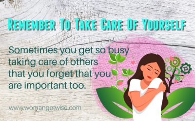 Today, Care For Yourself