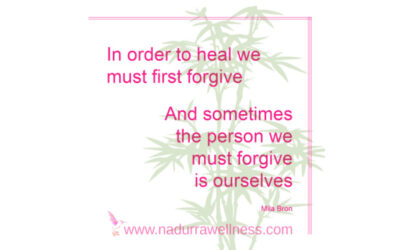 Forgive Yourself