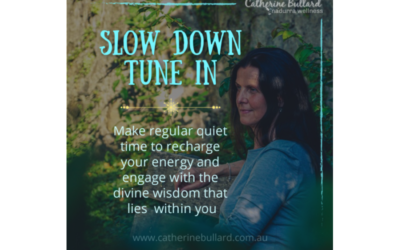 Slow Down. Ground & Rebalance