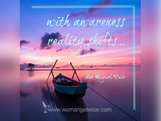 With Awareness Reality Shifts