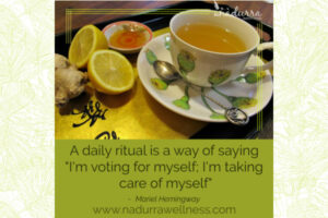 daily ritual self care