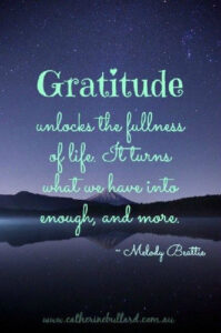 power of gratitude